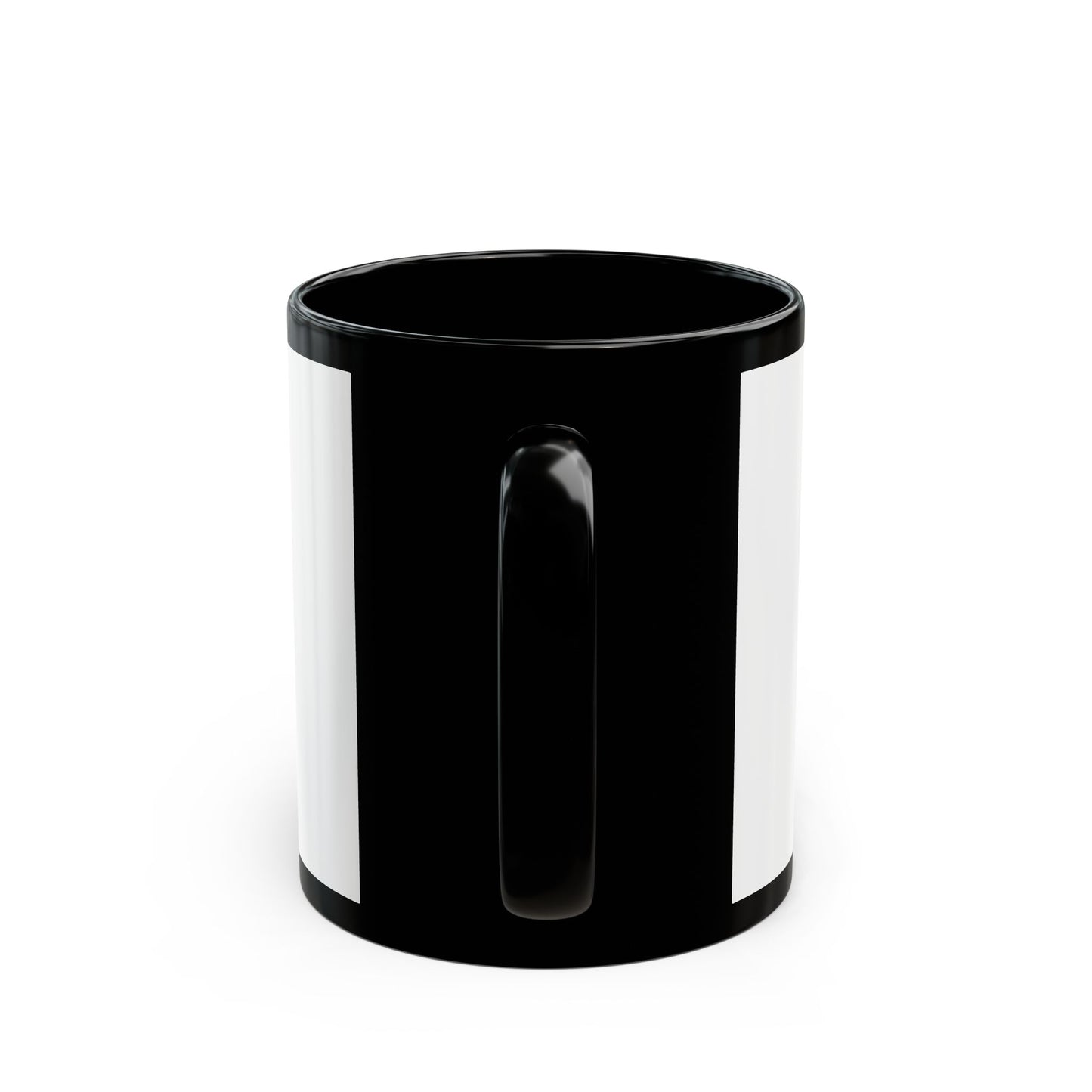 'Blah Blah Blah' Black Mug